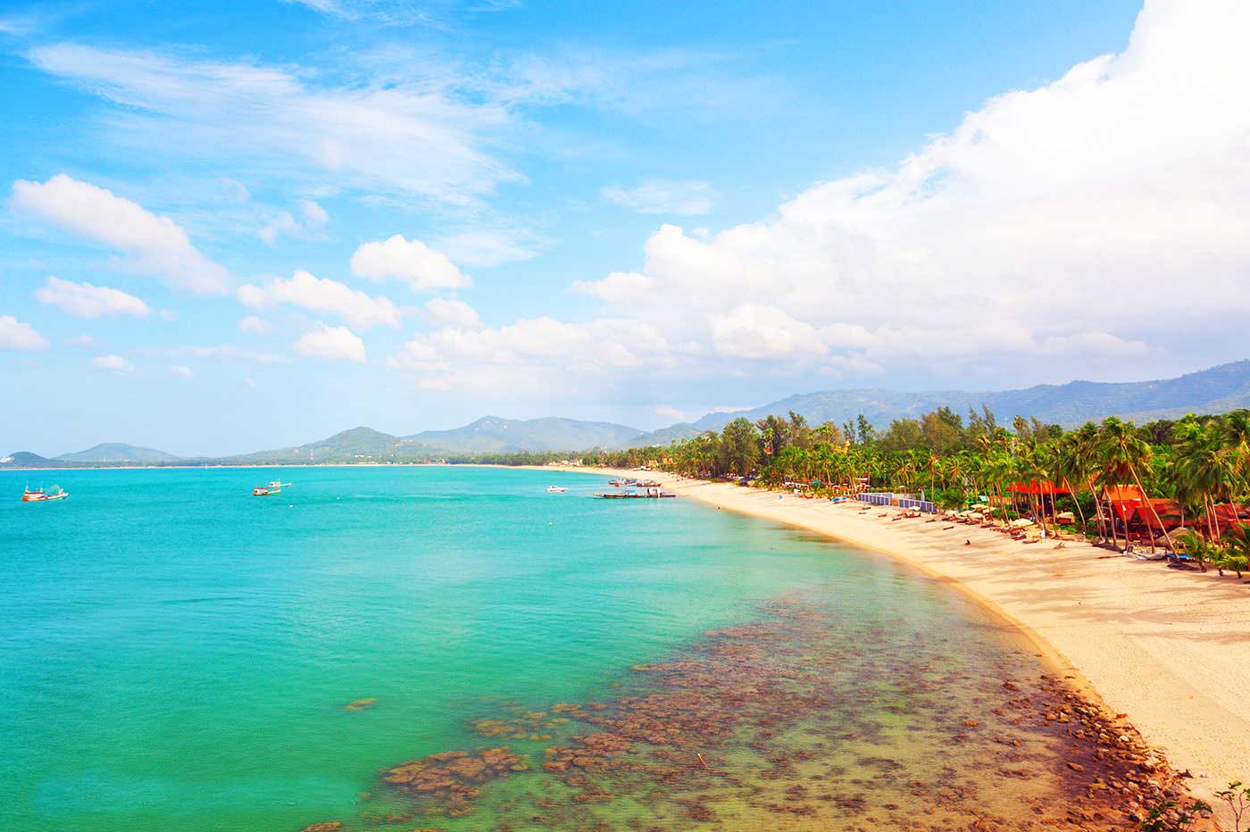 ساحل مائه نام ساموئی Maenam Beach
