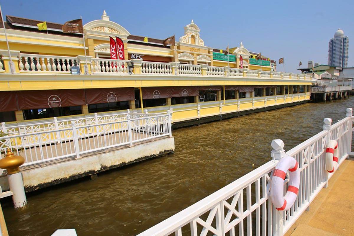 مرکز خرید شناور یودپیمن Yodpiman River Walk