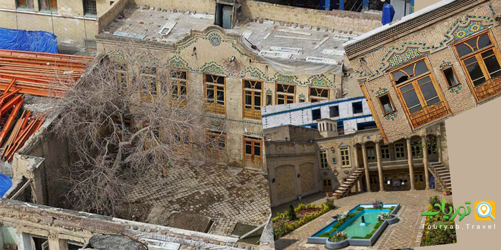 خانه‌ امیری مشهد(معماری زیبای ایرانی)