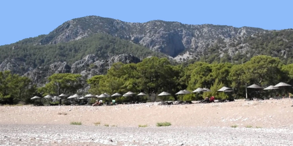 ساحل چیرالی آنتالیا ترکیه (Cirali Beach)