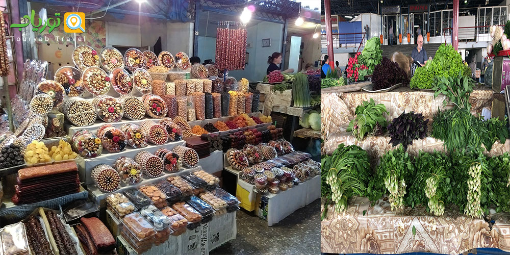 بازار گوم ایروان(طعمی از ایروان ارمنستان)