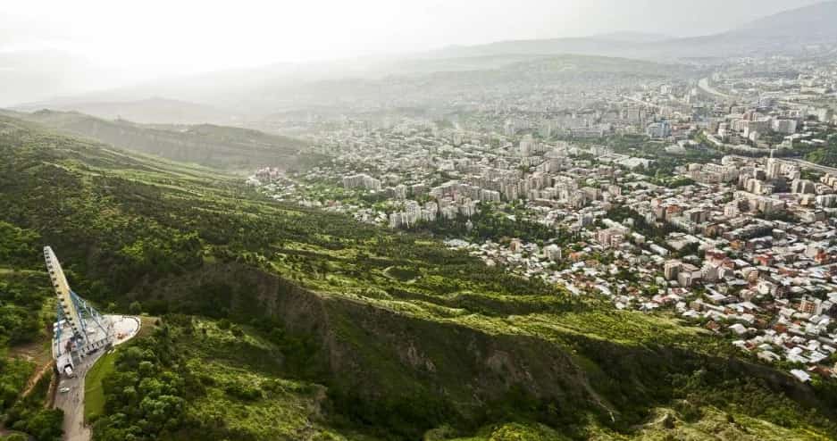 شهربازی متاتسمیندا تفلیس(اوج هیجان!)