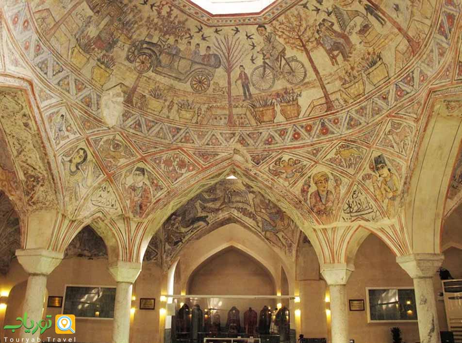 حمام مهدی قلی بیک مشهد (شگفتی معماری ایرانی)