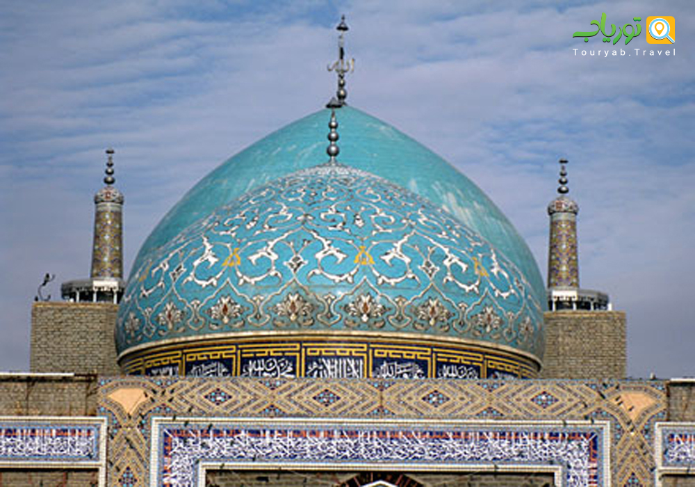 مسجد گوهرشاد(نمای معماری زیبای ایرانی)