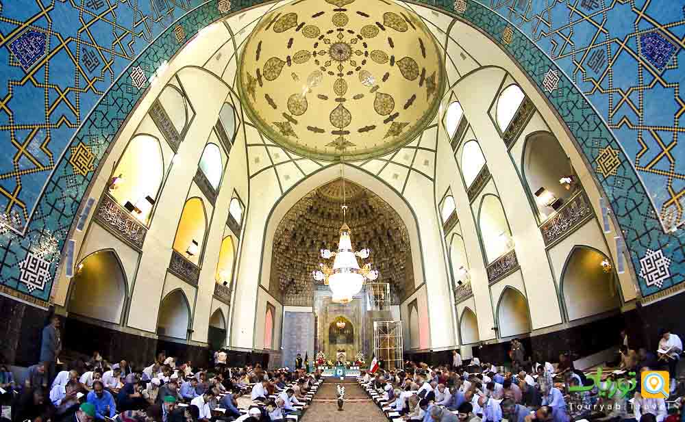 مسجد گوهرشاد(نمای معماری زیبای ایرانی)
