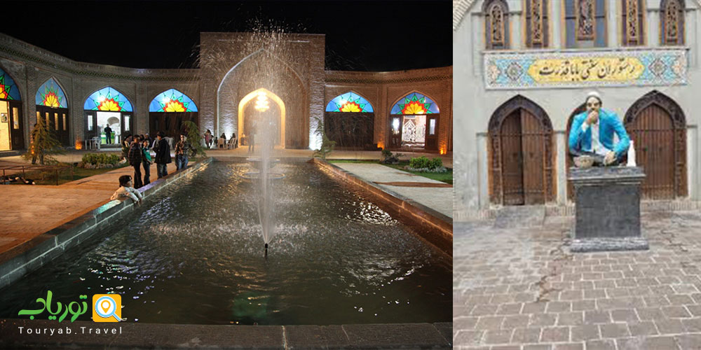 کاروانسرای بابا قدرت مشهد، تفریح در فضای ایرانی