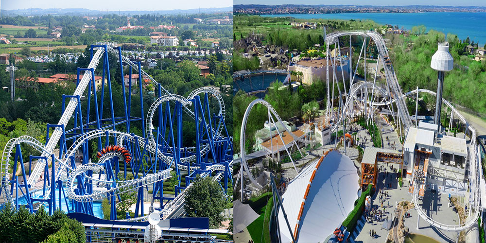 گاردالند (Gardaland) بهترین شهر بازی ایتالیا