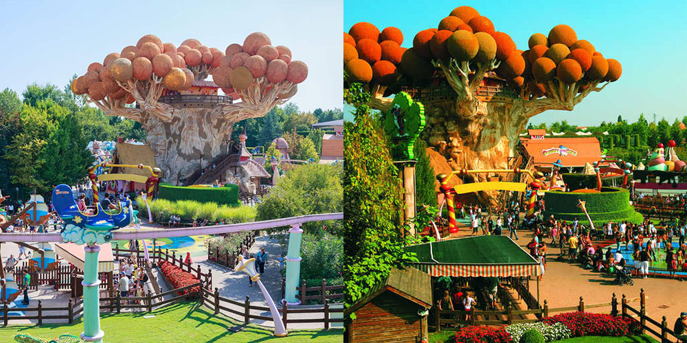 گاردالند (Gardaland) بهترین شهر بازی ایتالیا