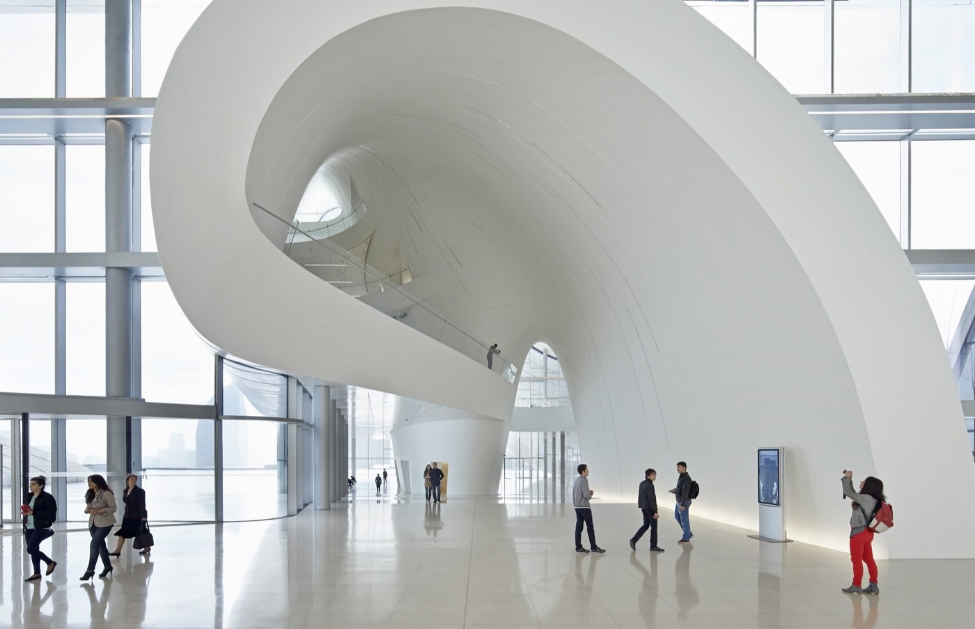 مرکز حیدر علی اف طرحی از Zaha Hadid