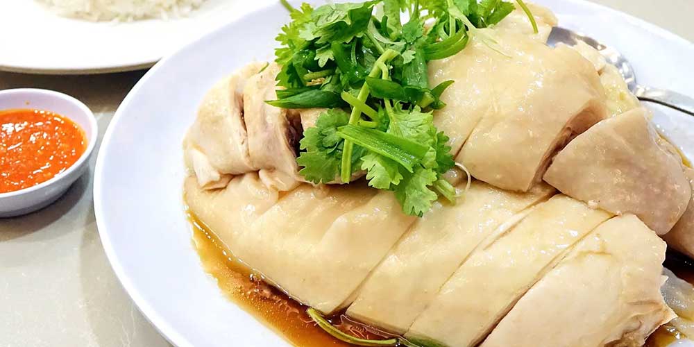 مرد خائو گای (برنج مرغ بخارپز) Khao man gai