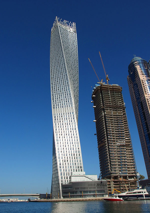 برج کایان دبی(بلندترین ساختمان پیچ خورده جهان)